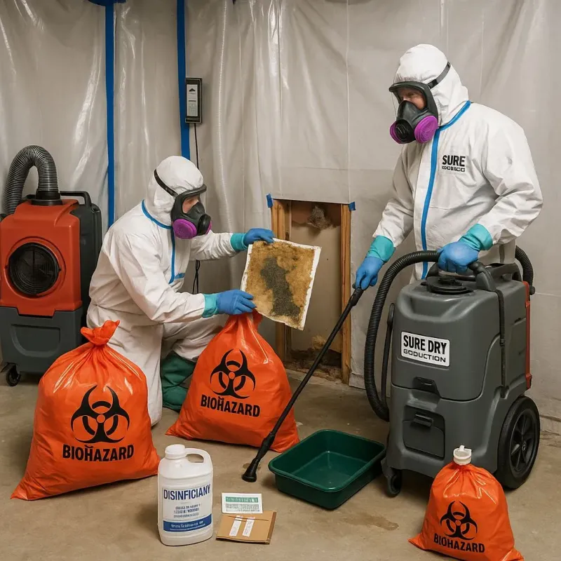 Contaminated Water Handling Protocols process in Columbia, MS