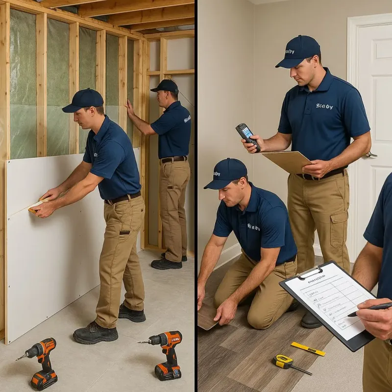 Repairs and Reconstruction process in Columbia, MS